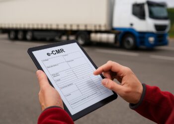 IRU pide acelerar el uso del e-CMR en transporte internacional