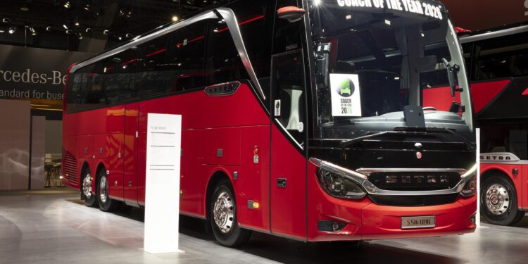 Setra TopClass elegido ‘Coach of the Year 2026’ en Busworld 2025