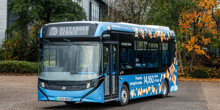Alexander Dennis celebra la esencia británica con diseños en sus nuevos eléctricos