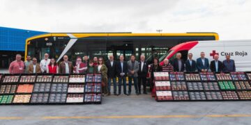 Guaguas Municipales lanza su campaña solidaria‘Por Un Cacho de Turrón’