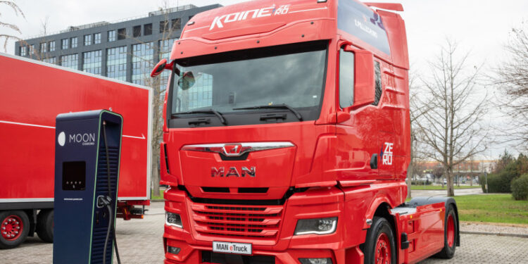 MAN y Koinè electrifican la logística de Sanpellegrino con los primeros eTGX en Italia