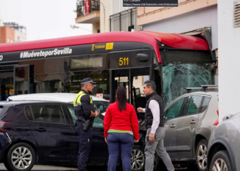 El conductor del autobús de Tussam accidentado en Nervión sufrió un ictus