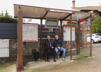 Marquesinas calefactadas en tres pueblos de la Sierra Norte