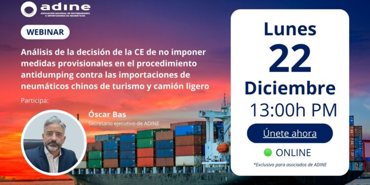 Adine analiza en un webinar la decisión de la Comisión Europea de no imponer medidas