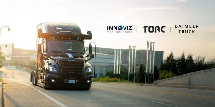 Daimler Truck y Torc eligen a Innoviz como proveedor de LiDAR para sus camiones