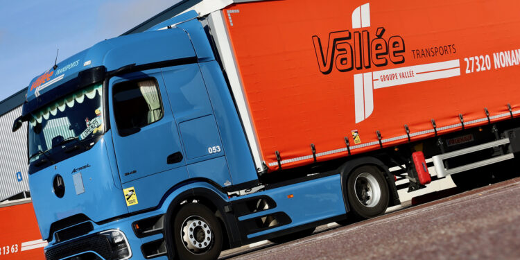 Transports Vallée apuesta por el futuro con el primer Mercedes-Benz eActros 600