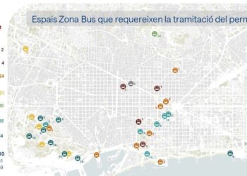 Barcelona lanza Zona Bus 4.0: sistema digital para gestionar paradas y autocares turísticos