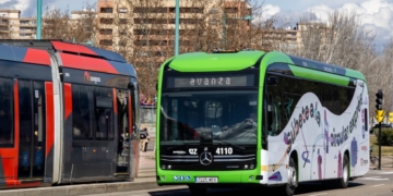 El transporte público de Zaragoza bate récords de uso en el pasado año 2025