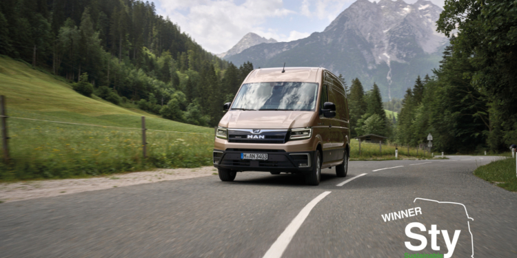 La MAN TGE Next Level, elegida como la Furgoneta Sostenible del Año 2026