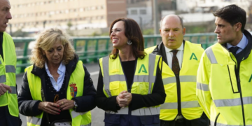 El primer carril Bus-VAO de entrada a Sevilla estará listo este mes de febrero