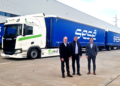 Sesé, Scania y Zefes ponen en marcha la primera prueba de duotráiler eléctrico