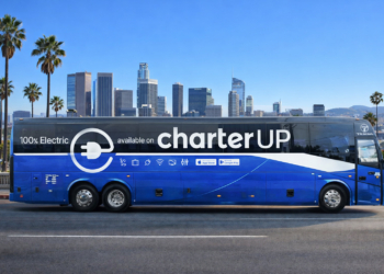 CharterUP despliega autocares eléctricos Temsa TS45E en el sur de California