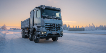El Mercedes-Benz eArocs 400 supera con éxito pruebas extremas a –20 °C y avanza hacia su producción