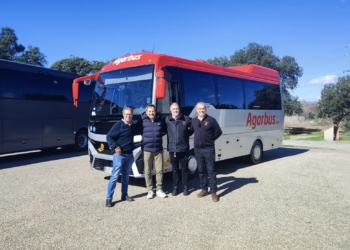 Marín Ayala entrega a Agarbus el primer Temsa Prestij SX rediseñado para PMR