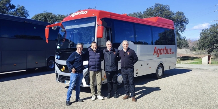 Marín Ayala entrega a Agarbus el primer Temsa Prestij SX rediseñado para PMR