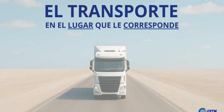La CETM garantiza el suministro y reivindica el papel clave del transporte por carretera ante la crisis ferroviaria