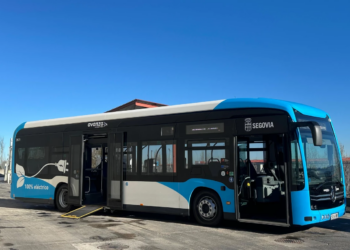 El transporte urbano de Segovia crece un 7 % en enero, y roza los 400.000 viajeros