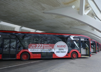 EMT Valencia duplica su flota de vehículos eléctricos con 26 nuevos autobuses