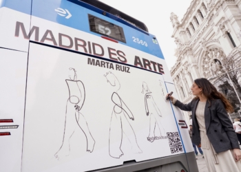 El talento artístico recorre Madrid en los autobuses de EMT Madrid