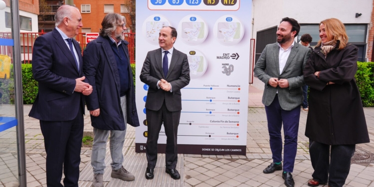 EMT Madrid amplía la línea 56 hasta el barrio de Numancia, mejorando la conexión