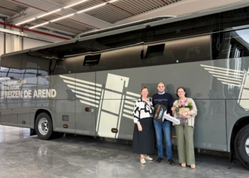 El autocar  VDL Futura 3 hace su primera aparición en Bélgica con Reizen De Arend
