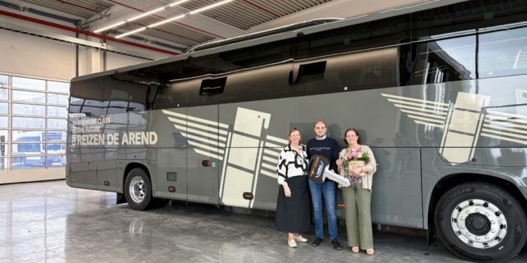 El autocar  VDL Futura 3 hace su primera aparición en Bélgica con Reizen De Arend
