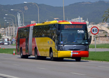 Baleares y Murcia disparan las matriculaciones de autobuses en febrero