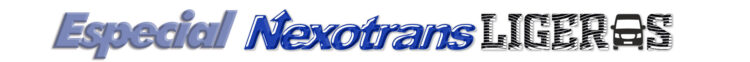 Logo de Especial Nexotrans Ligeros con fondo blanco
