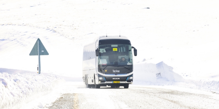 El MAN Lion’s supera sus primeras pruebas de invierno alcanzando temperaturas