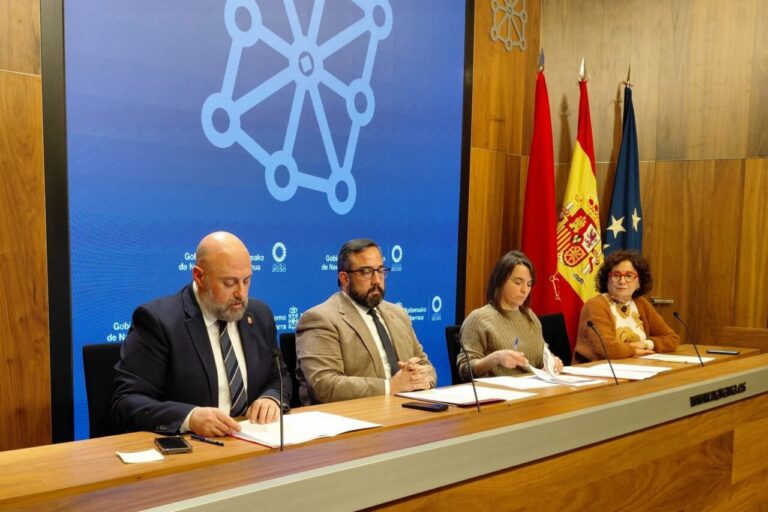 Rueda de prensa del Gobierno de Navarra sobre medidas fiscales