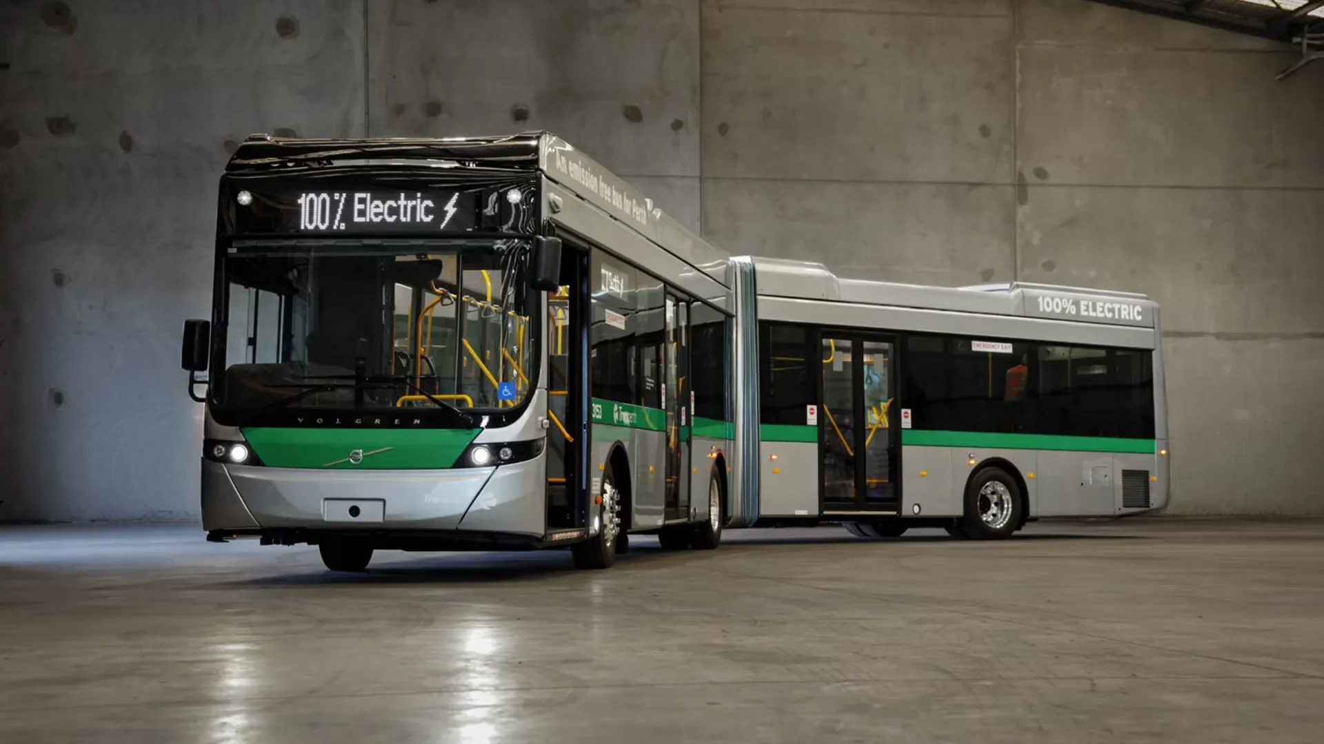 Volvo Buses presenta en Australia su primer autobús articulado eléctrico de 18 metros