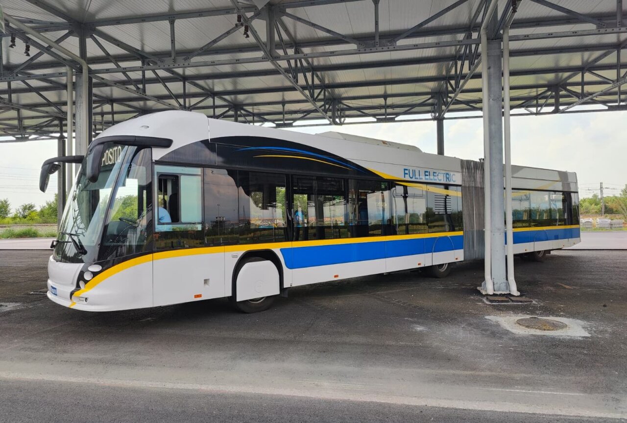 Llegan a Verona los primeros trolebuses Hess para el nuevo sistema de tránsito