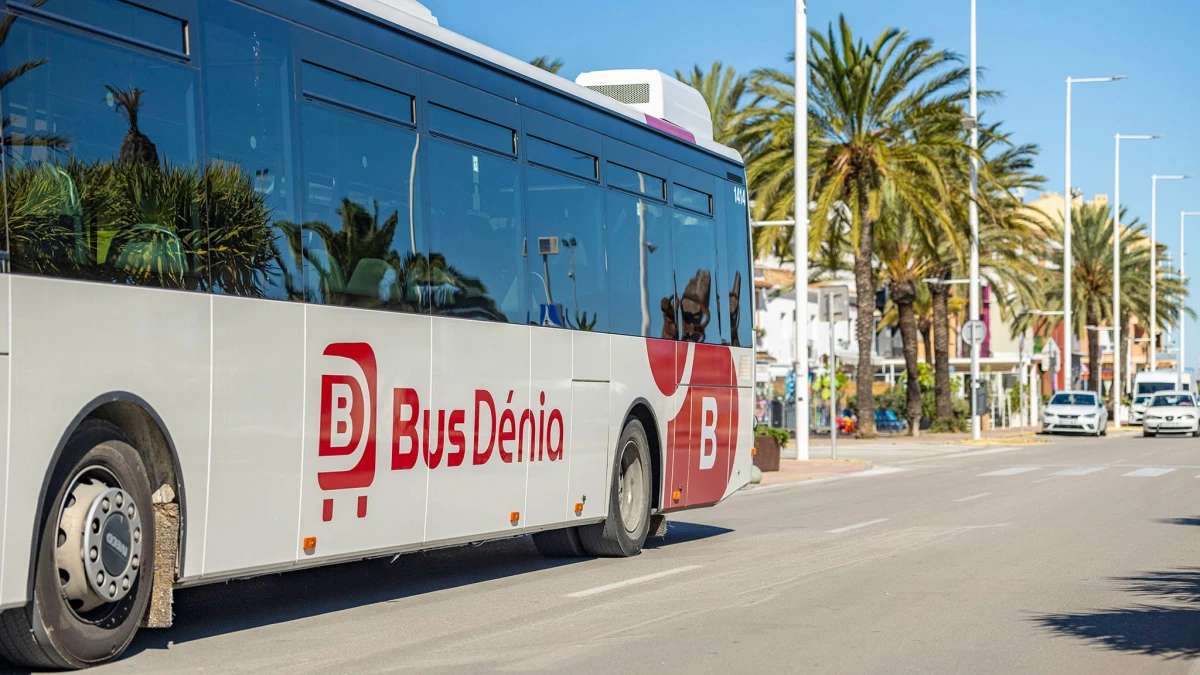 BusDénia supera los 38.000 viajeros utilizando el transporte urbano