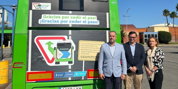 Campaña ‘Gracias por ceder el paso’ para la seguridad del Sector en Palma