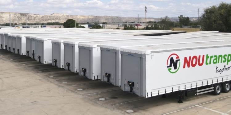 Nou Transport amplía su flota con 60 lonas Elite de Lecitrailer