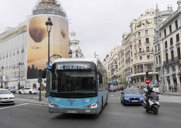 El número de usuarios del transporte público crece un 3,7% en enero