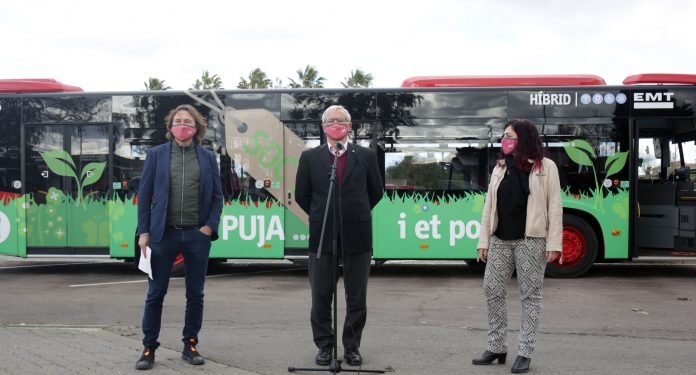 EMT Valencia incorpora 21 nuevos autobuses híbridos a su flota