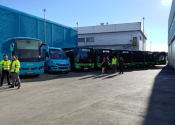 El autobús lidera la actividad empresarial en Alcorcón