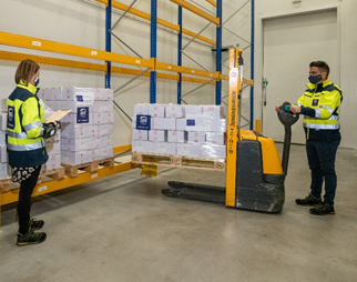 UPS contribuye a distribuir la vacuna de Novavax