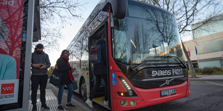 Arriva realiza pruebas con el Volvo eléctrico en Alcorcón