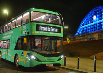 El doble piso eléctrico de Stagecoach mejora la calidad del aire