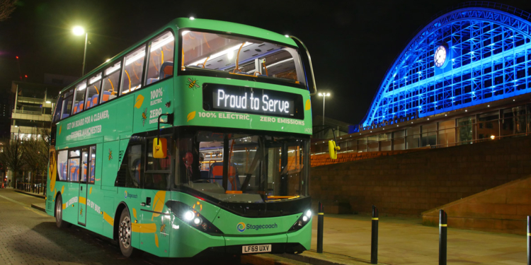 El doble piso eléctrico de Stagecoach mejora la calidad del aire