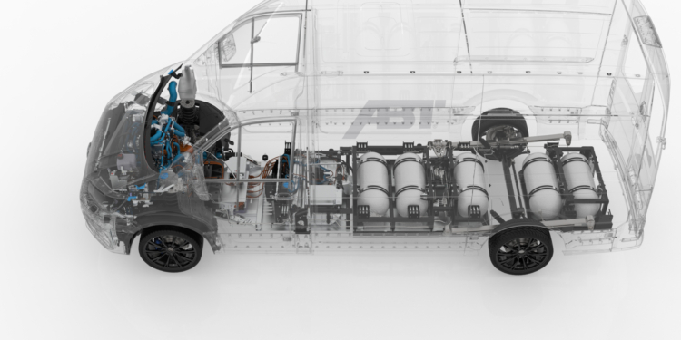 Las furgonetas de pila de combustible, ¡de serie!