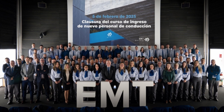 Ochenta nuevos conductores se incorporan al servicio de EMT Madrid