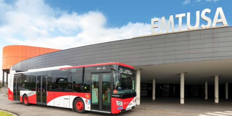 Emtusa Gijón se refuerza con siete nuevos autobuses cero emisiones