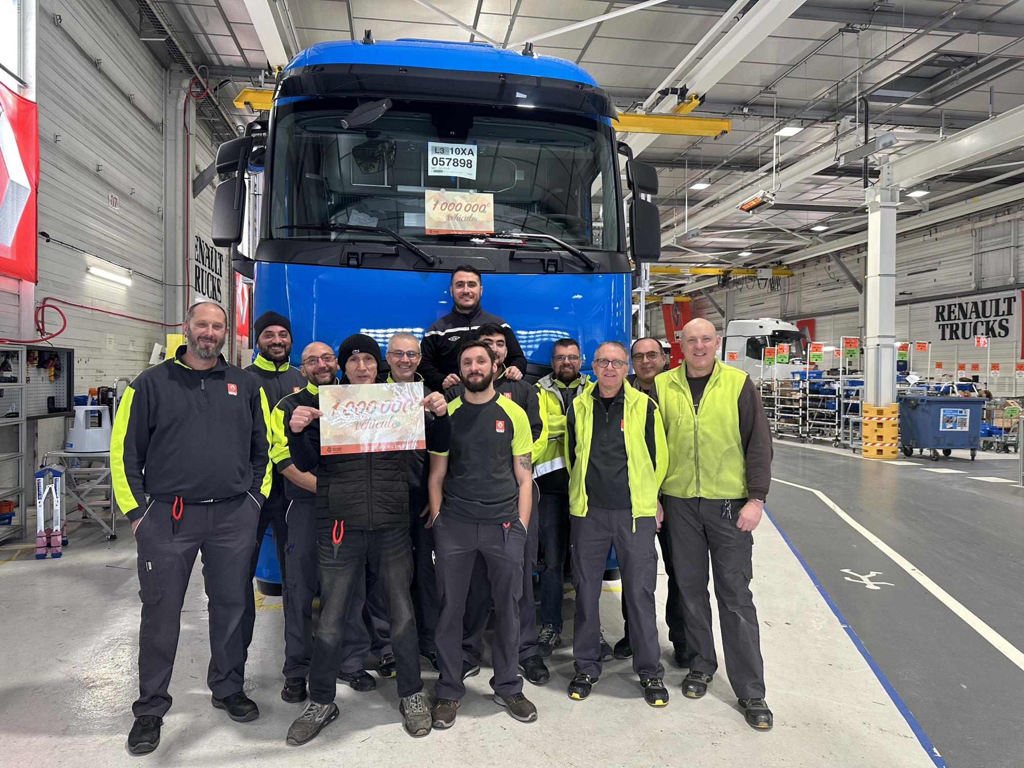 Renault Trucks celebra la producción de su camión número un millón