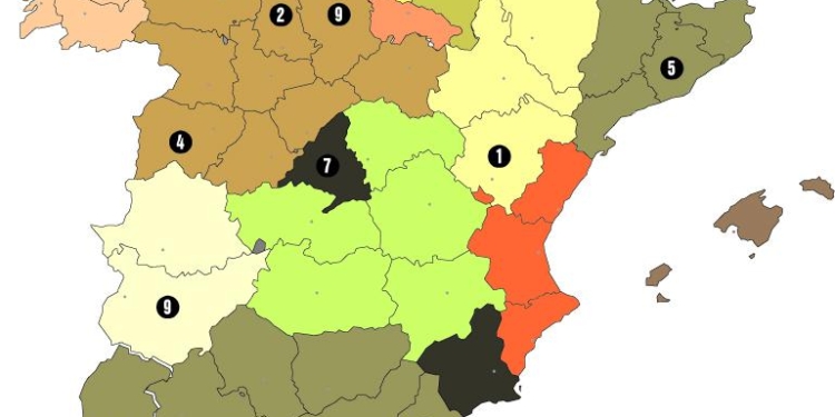 En Teruel y Palencia se puede repostar por menos de 1,2 euros