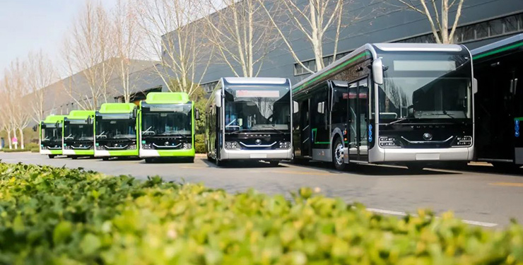 Yutong sigue incrementando sus entregas en todo el mundo