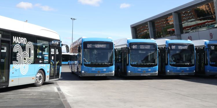 EMT Madrid apuesta por la recarga inteligente de sus buses