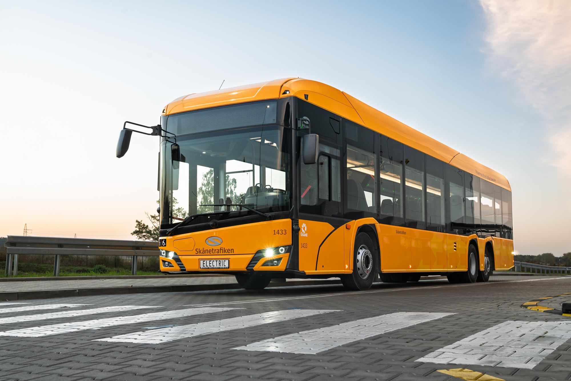 Solaris entregará 89 buses eléctricos para las operaciones de Nobina